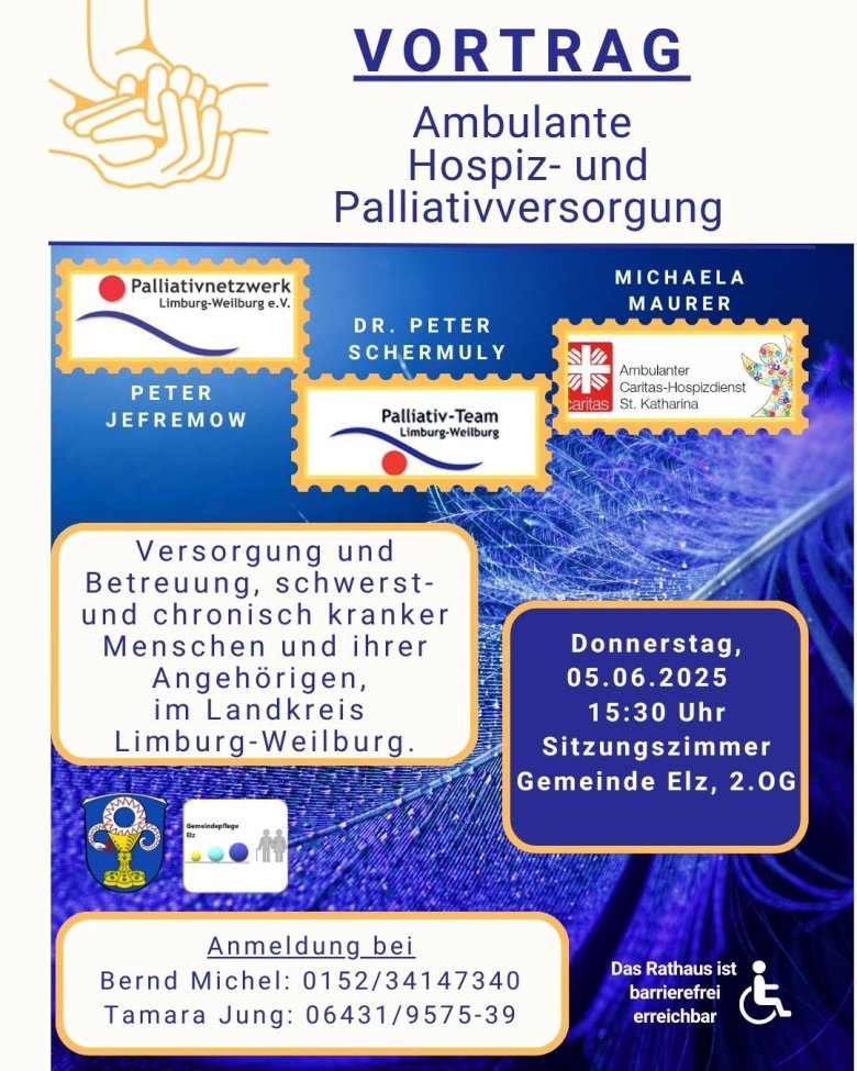 Vortrag Ambulante Hospiz- und Palliativversorgung (Instagram-Post (4:5)) - 1 Vortrag Ambulante Hospiz- und Palliativversorgung (Instagram-Post (4:5)) - 1