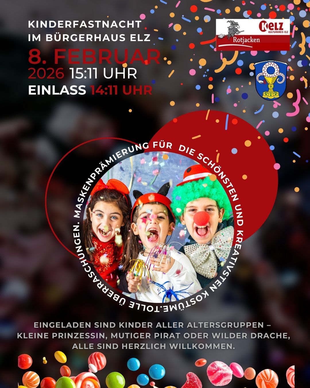 Kinderfastnacht 08.02.26 (Flyer (A4)) - 1