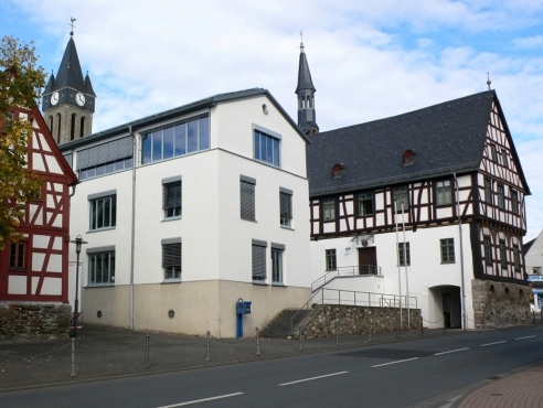 Das ist Rathaus von der Gemeinde Elz